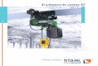 El polipasto de cadena ST - STAHL CraneSystems GmbH · Un programa de polipastos de cadena polifacético para cargas entre 125 kg y 6.300 kg Suspensión directa en la guía de cadena,