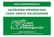 CATÁLOGO DE PRODUCTOS - Casa Santa Hildegarda · Galletas de Jengibre (200g) HJAES012 9,00 € 9 Galletas de la alegría y la inteligencia (250g) HSGES027 7,50 