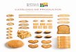CATÁLOGO DE PRODUCTOS - Espiga · PDF filey distribución de productos gourmet especializada en pan tostado, bastones de pan, snacks y pastelería. ... Selección de tortitas a base