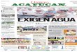 D EXIGEN AGUA - Diario de Acayucan - Voz de la gente · Expresaron que desde el mes de diciembre del ... or decreto, los 50 diputados locales de la LXIII Legislatura decidieron (Gaceta