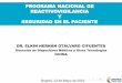 PROGRAMA NACIONAL DE REACTIVOVIGILANCIA Y SEGURIDAD …saludcapital.gov.co/CTDLab/Publicaciones/2016/Programa... · seguridad y calidad de vida a la población. ESTRUCTURA ORGANIZACIONAL