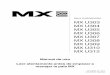 366590 AA Manuel Utilisation MX U300 U300s …mx.m-x.eu/wpFichiers/1/4/Ressources/file/Manuel d_utilisation... · La fórmula de abajo permite calcular la masa (M) del contrapeso