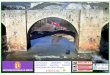 Refuerzo zapatas del Puente de Pesquera de Ebro · colocacion escollera bajo el puente y aguas abajo, con ayuda de retro-excavadora. desbroce arbolado aguas abajo para encauzar todo