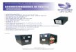 ACONDICIONADORES DE VOLTAJE - …spectronic.com.co/wp-content/uploads/2017/12/ACONDICIONADORE… · acondicionadores de voltaje especificaciones tarjeta protectora de transientes