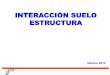 INTERACCIÒN SUELO ESTRUCTURA - smie.org.mx · Concepto 3 (normas): 3.2 Determinación del espectro de diseño considerando los efectos de interacción suelo-estructura Para estructuras