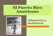El Puerto Rico Americano - mrsruthie.net€¦ · Estados Unidos y Puerto Rico en 1900 provocó que Puerto Rico comenzará a recibir una gran ... inversiones estadounidenses Para el