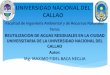UNIVERSIDAD NACIONAL DEL CALLAO - uss.edu.pe · UNAC), cuenta sistemas de tratamiento Ecológicamente Racionales para los efluentes generados en la ciudad, los mismos que permite