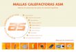 MALLAS CALEFACTORAS ASM - …elementoscalefactores.com/.../mallas-camaras-frigorificas.pdf · Protección suelos cámaras frigoríficas Ejemplo de diseño de la planta 