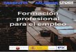 Formación profesional para el empleo - Talento Murciatalentomurcia.es/.../2017/08/dosier-formacion-profesional-empleo.pdf · empleo, aconsejaron reunir en un solo ente gestor todas