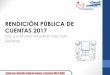 RENDICIÓN DE CUENTAS .2018-06-22 · municipios de santander municipios de cundinamarca villa de