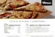 Adobe Photoshop PDF - Panem: Bakery & Bistro · BAKERY & BISTRO DE PEPPERONI Y CHAMPIÑONES DE PREPARACIÓN 1. Untar la masa con la salsa pomodoro 2. Colocar las rebanadas de pepperoni