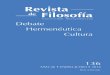 Revista - Ibero Publicacionesrevistas.ibero.mx/filosofia/uploads/volumenes/7/pdf/RF_136____.pdf · como una práctica del pensar lo humano, desde lo literario, como una forma de leer