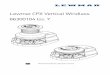 Lewmar CPX Vertical Windlass 66300104 Iss. 7 · Cuando todos los agujeros se han hecho, retire la plantilla. Para ayudar a evitar la absorción de agua por la cubierta, aplicar un