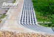 MANUAL TÉCNICO - durman.com · canales de PVC, 0.013 para concreto precolado de muy alta calidad y 0.014 a 0.018 para elementos de concreto colados en obra) Diseño estructural:
