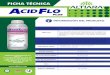 Acid Flo Ficha Tecnica (2016) - altiara.mxaltiara.mx/wp-content/uploads/fichas/Acid-Flo-Ficha-Tecnica.pdf · exposición a un pH inadecuado o reaccionen con las sales disueltas en