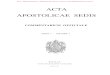ACTA APOSTOLICAE SEDIS - Romabiblioteca.unisal.it/repository/Acta_Apostolicae_Sedis_001_1909_SL... · ACTA APOSTOLICAE SEDIS COMMENTARIUM OFFICIALE ANNUS I. - VOLUMEN I. ROMAE TYPIS