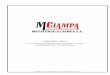 FABRICACIÓN Y VENTAS - Metalurgica Ciampamciampa.com.ar/files/catalogo.pdf · lanzándonos al mercado como METALURGICA CIAMPA S.A . ... Ofrecemos una variada gama de centralizadores