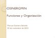 OSINERGMIN Funciones y Organizaci³n - mpfn.gob.pe .Funciones y Organizaci³n Marcos Guevara Salcedo