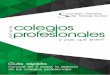 FEBRERO 2016 - cgtrabajosocial.es · Representación de intereses privados y públicos ... de Colegios Oficiales de Trabajo Social en Castilla y ... ¿Qué son los colegios profesionales
