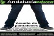 Asunto de pantalones - andaluciaeduca.com · tenemos el profesorado es el descrédito social, es la propia consejera la que para for-talecer su argumentación, debilita nuestro 