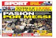 JUEGO SáBANAS PasIon - SPORT | Noticias del Barça, La … · Nº 11.480 viernes 2 De septiembre De 2011 1 euro juego de sábanas deL baRÇa a o n PasIon PoR MessI La seLeCCIÓn