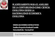 PLANTEAMIENTO PARA EL Análisis DE LA CONTABILIDAD … · RACIONALIDAD ECONÓMICA NEOCLÁSICA Se basa en abordar la regulación del entorno en su mínima expresión (Rodríguez, 2012)