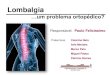 PowerPoint Presentation - Diapositivo 1 · -Sindromes Discogénicos -Prolapso discal -Traumatismos 1 2 3 . Etiologia