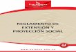 DIRECCIÓN DE EXTENSIÓN Y PROYECCIÓN SOCIAL · INTRODUCCIÓN El presente Reglamento de la dirección de extensión y proyección social de la Universidad del Sinú- Elías Bechara
