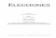 elecciones - Oficina Nacional de Procesos Electorales · La poca recurrencia del ejercicio del sufragio y los largos ... electorales y quince millones de personas convocadas a votar