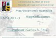 Macroeconomía Avanzada - Welcome to Carlos Raul Pitta ... II Uach/Lectures/Cap 21... · iones Macroeconomía Avanzada, Prof. Carlos R. Pitta, Universidad Austral de Chile. 2 de 26