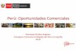 Perú: Oportunidades Comerciales - UNEF · Construcción Construcción Puente Chilina de 563 m de longitud Corsán-Corviam Construcción OBRA 70.000.000 ... En el mercado eléctrico