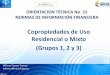 Copropiedades de Uso Residencial o Mixto (Grupos 1, 2 y 3) - Orientación Técnica No_ 15... · 4/8, (64, 73/75 UIC) Constitución del régimen de PH 9/12 Extinción de la PH 