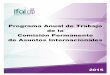 Programa Anual de Trabajo de la Comisión Permanente de …inicio.ifai.org.mx/Ms_Transparencia/ComPerm/... · 2015-04-17 · APEC: Foro de Cooperación para el Desarrollo Económico