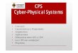 CPS Cyber-Physical Systems - carlospillajo.infocarlospillajo.info/wp-content/uploads/sites/1369/2014/07/... · retroalimentación como fuente para el control, utilizado en un brazo