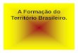 A Formação do Território Brasileiro.repositorio.geracaoweb.com.br/20120523_113414aformacaodoterritorio... · A Formação do Território Brasileiro. ... Bula Inter Coetera. 1494