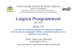 Lógica Programável - inf.ufsc.brj.guntzel/ine5348/LogP_aula1T.pdf · Aula 1-T Formas de implementação de sistemas digitais. Introdução à Linguagem VHDL e familiarização com