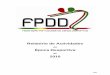 FPDD Relatório de Actividades 2010fpdd.pt/conteudos/files/Documentos Oficiais/FPDD Relatório de... · Curso de Treinador Standard, Congresso Nacional de Dança, Congressos IDSF