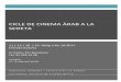 CICLE DE CINEMA ÀRAB A LA SEDETA · 11 / 12 / 18 / 19 Maig a les 19:30 H Entrada Gratuïta C/ Sicilia, 321 Barcelona Tèl. 93 459 12