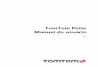 TomTom Rider Manual do usuáriodownload.tomtom.com/open/manuals/Rider_Wi-Fi/refman/TomTom-RIDER... · Alteração do percurso 142 O menu Percurso atual ... Como melhorar a qualidade