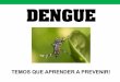 DENGUE - DNOCS - Página inicial · DENGUE A dengue é uma doença infecciosa febril aguda, de resultado benigno ou grave, causada por um vírus. Transmitida através da picada da