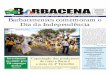 Barbacenenses comemoram o Dia da Independênciabarbacena.mg.gov.br/atos_oficiais/jornais/edicao/j357.pdf · criança, prevenção contra as drogas, os 216 anos de Barbacena, o hino