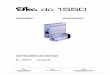 INSTRUÇÕES DE SERVIÇO - efka.net · IEC/EN 60204-31 Equipamento eléctrico de máquinas industriais: Requerimentos específicos para máquinas de costura industriais, unidades