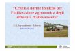 “Criteri e norme tecniche per l’utilizzazione agronomica ... · Direttiva 91/676/CEE e, più in generale, la Dir. 2000/60/CE impongono: la riduzione dell’inquinamento causato