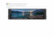 Manuale dell'utente - AYNO videoconferenze · Il Manuale dell'utente di Surface Hub spiega come usare le funzionalità di Surface Hub, ... Controlla tutte le icone e le informazioni