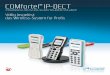 Download Auerswald IP DECT Telefone - der Name für IP ... · Ob Sie die Vorteile der mobilen Kommunikation für große Betriebsflächen mit verschiedenen Gebäuden oder für mehrere