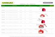 TABELA DE PREÇOS - Chagas, S.A. Página de entrada 360 - PRESSOL - Material lubrificacao.pdf · tabela de preÇos embalagem ... 3606242 26485 depo.diesel c/dig.12v 300l$ un 1 710,00