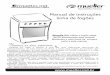 Manual de instruções linha de fogões - mueller.ind.br · Este produto não se destina a ser operado por temporizador externo ou por controle remoto separado