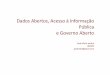 Dados Abertos, Acesso à Informação Pública e Governo Abertorio.rj.gov.br/dlstatic/10112/3262078/DLFE-259816.pdf/DadosAbertos... · Open Access Open Government. ... (OpenGovData