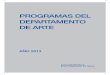 Programas Del DePartamento De arte - utdt.edu .Sofía Hernández Chong-Cuy, Liliana Porter, Robert