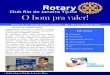 Boletim Tijuca 13 - .:: Rotary Club Rio de Janeiro Tijuca · C onto com a boa vontade de todos. 1 Boletim Rotary Club Rio de Janeiro Tijuca ... dia 9 de novembro ... no Rotary Club